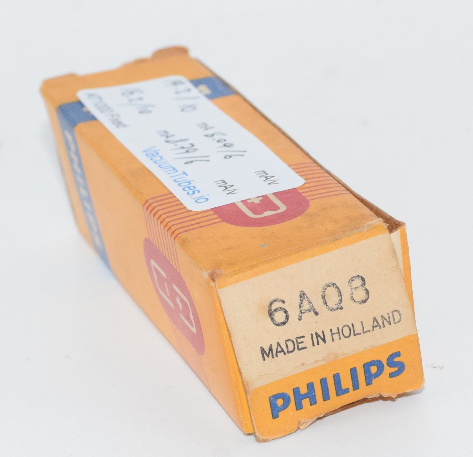 6AQ8 Philips Miniwatt Holland 1961 NOS Valve / Tube