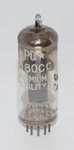 E180CC Philips Miniwatt PQ Holland Pinched Waist 1959 Tube thumbnail 1