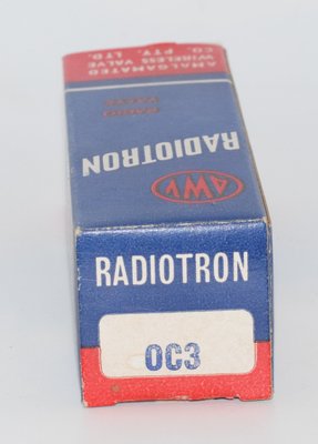 0C3 Super Radiotron AWV NOS Valve / Tube