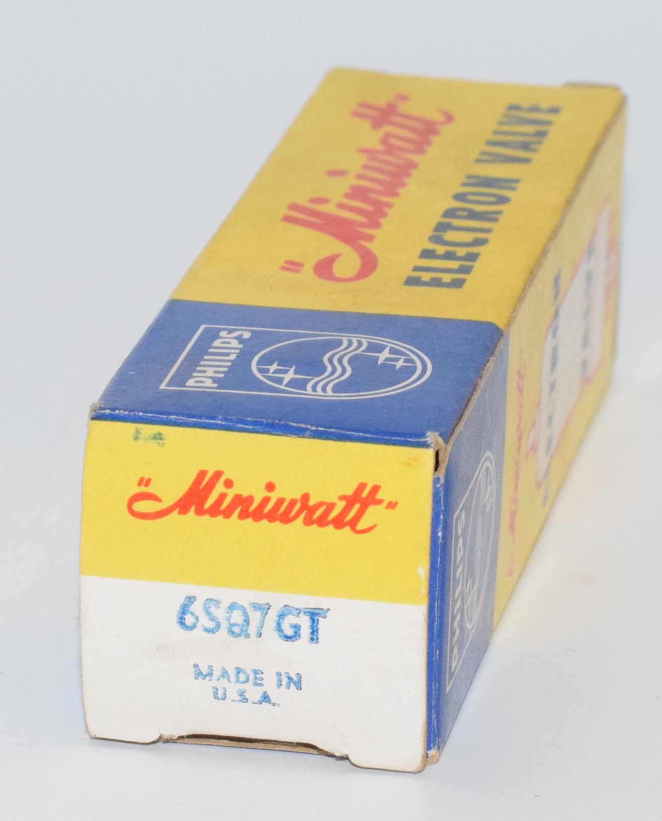 6SQ7GT Philips Miniwatt USA NOS Valve / Tube