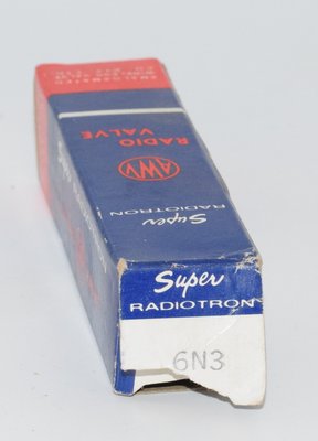 6N3 Super Radiotron AWV NOS Valve / Tube