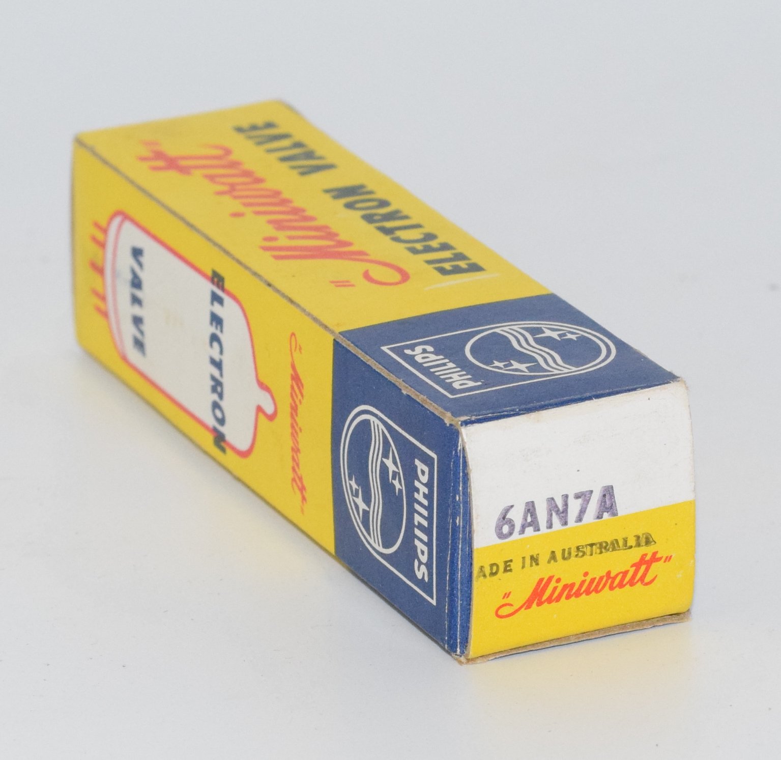 6AN7A Philips Miniwatt Australia Valve / Tube