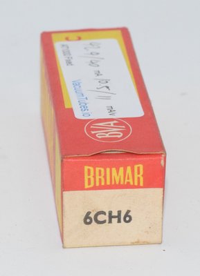 6CH6 Brimar NOS Valve / Tube