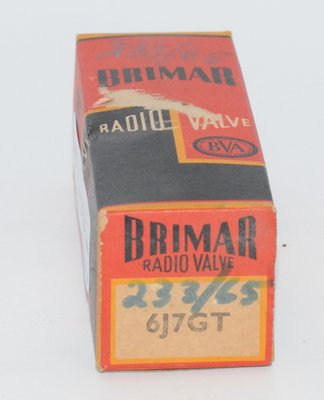 6J7GT Brimar NOS Valve / Tube