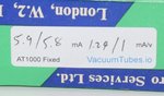 39/44 - VT-49 Raytheon Valve / Tube thumbnail 2