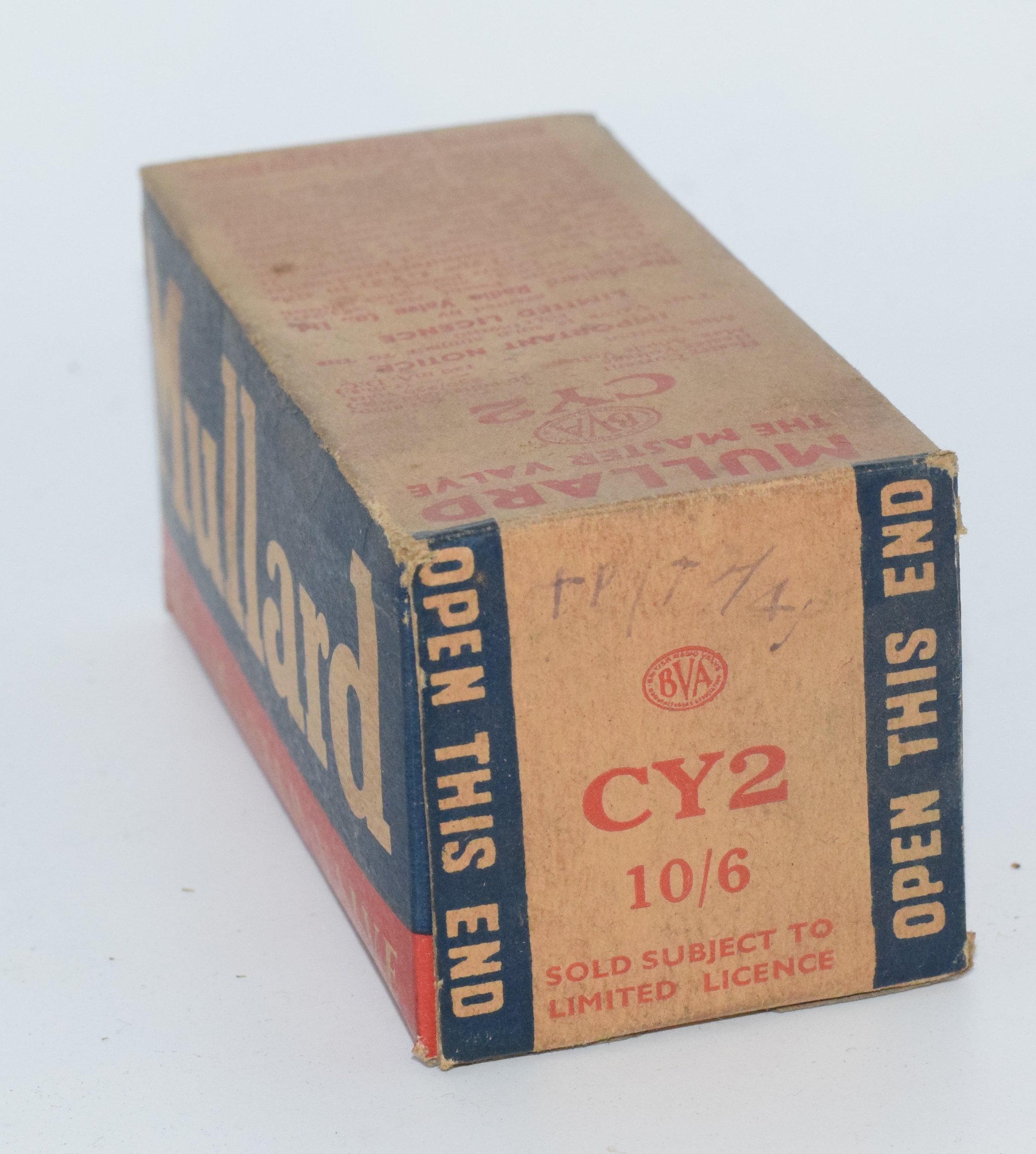 CY2 Mullard NOS Mesh Plates