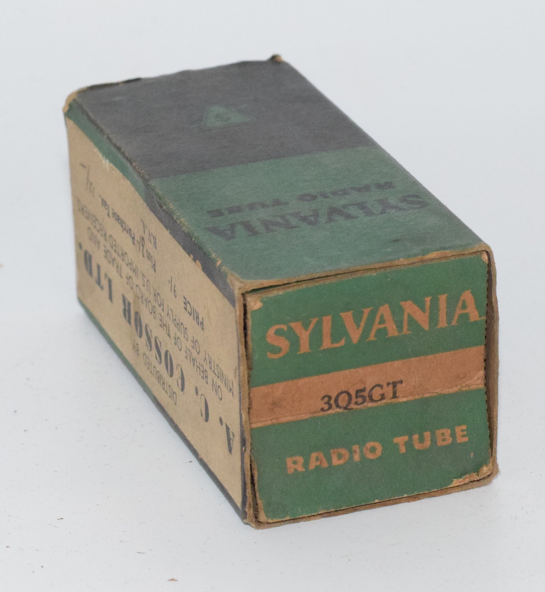 3Q5GT Sylvania / Cossor NOS Valve / Tube