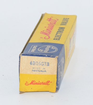 6BQ6GTB / 6CU6 Philips Miniwatt Australia NOS