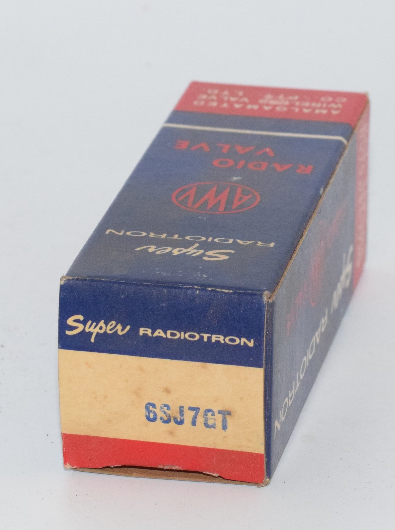 6SJ7GT Super Radiotron AWV NOS Valve / Tube