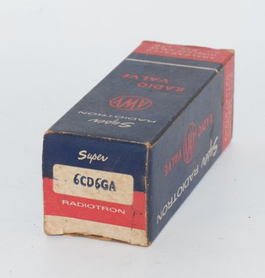 6CD6GA Super Radiotron AWV NOS Valve / Tube