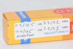 12AU7A Super Radiotron Rare Smooth Long Plates AWV Valve / Tube thumbnail 2