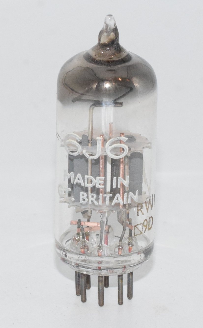 6J6 Mullard 1959 NOS Valve / Tube