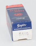 6AV6 Super Radiotron AWV Australia NOS Valve / Tube thumbnail 1