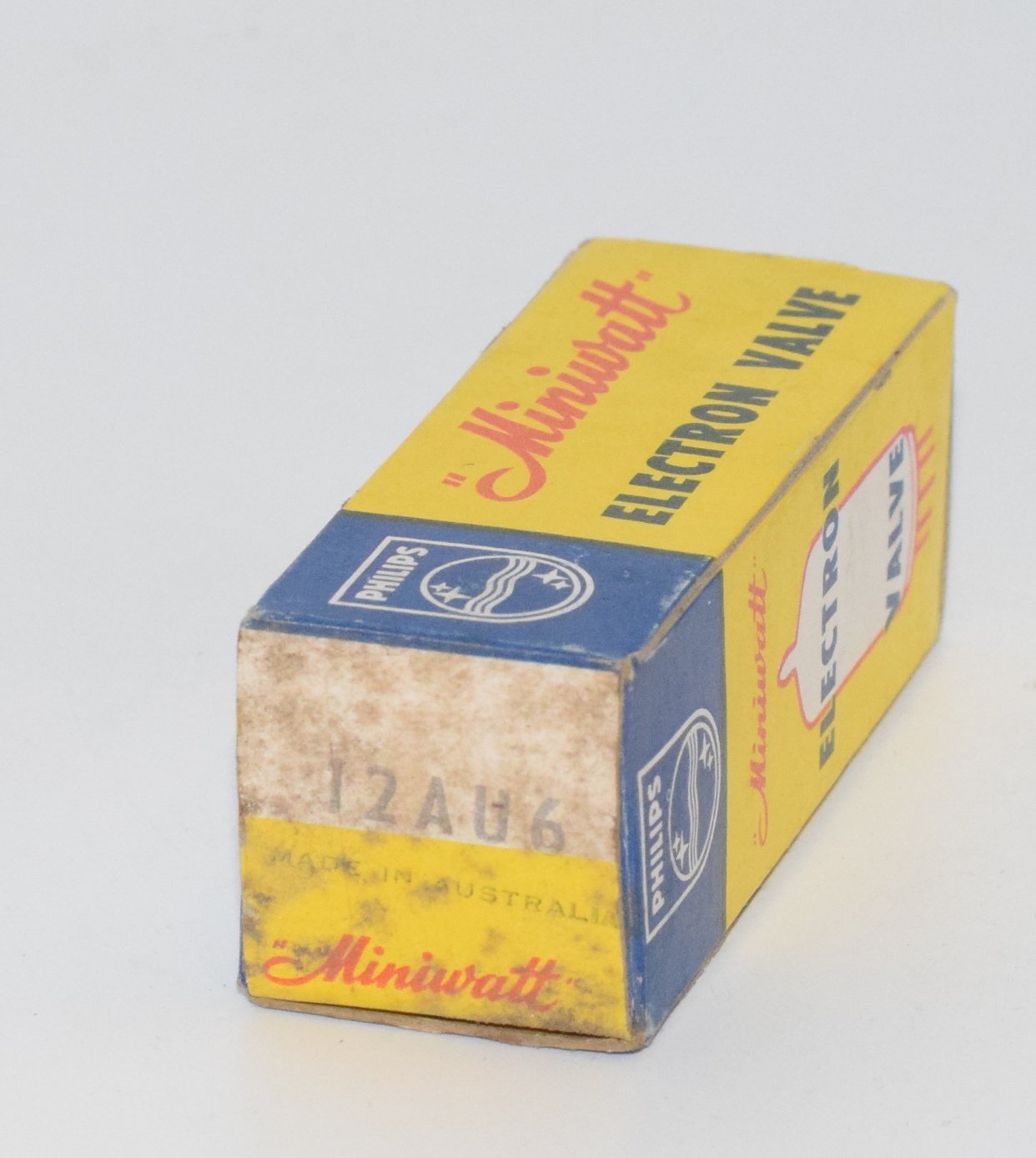 12AU6 Philips Miniwatt Australia NOS Valve / Tube