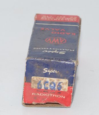 6CQ6 Super Radiotron UK NOS Valve / Tube