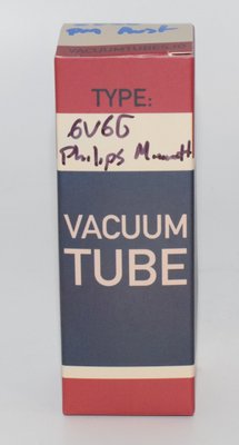 6V6G Philips Miniwatt Australia Valve / Tube
