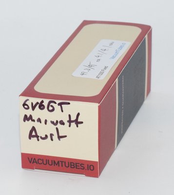 6V6GT Philips Miniwatt Australia Tall Bottle Valve / Tube