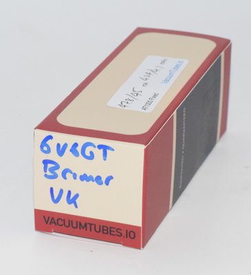 6V6GT Brimar UK Valve / Tube