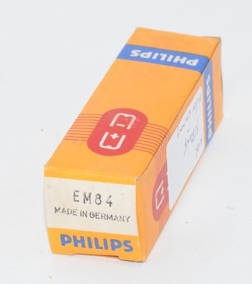 EM84 Philips Miniwatt Holland Magic Tuning Indicator NOS