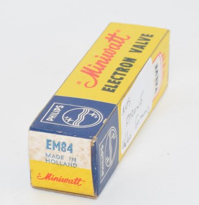 EM84 Philips Miniwatt Holland Magic Tuning Indicator NOS