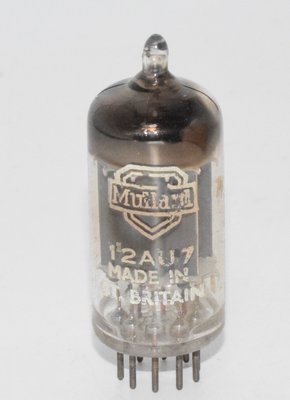 12AU7 Mullard Blackburn UK 1957 Valve / Tube