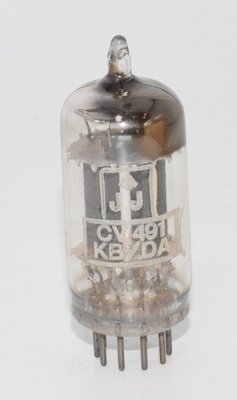 CV491 / 12AU7 Mullard Blackburn Valve / Tube