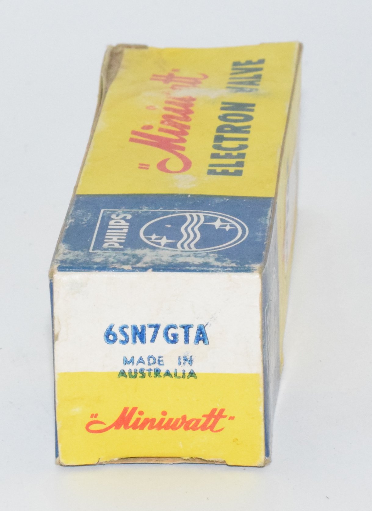 6SN7GTA Philips Miniwatt Australia Valve / Tube