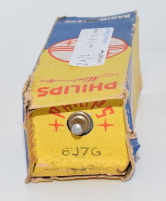 6J7G Philips Miniwatt Australia NOS Valve / Tube