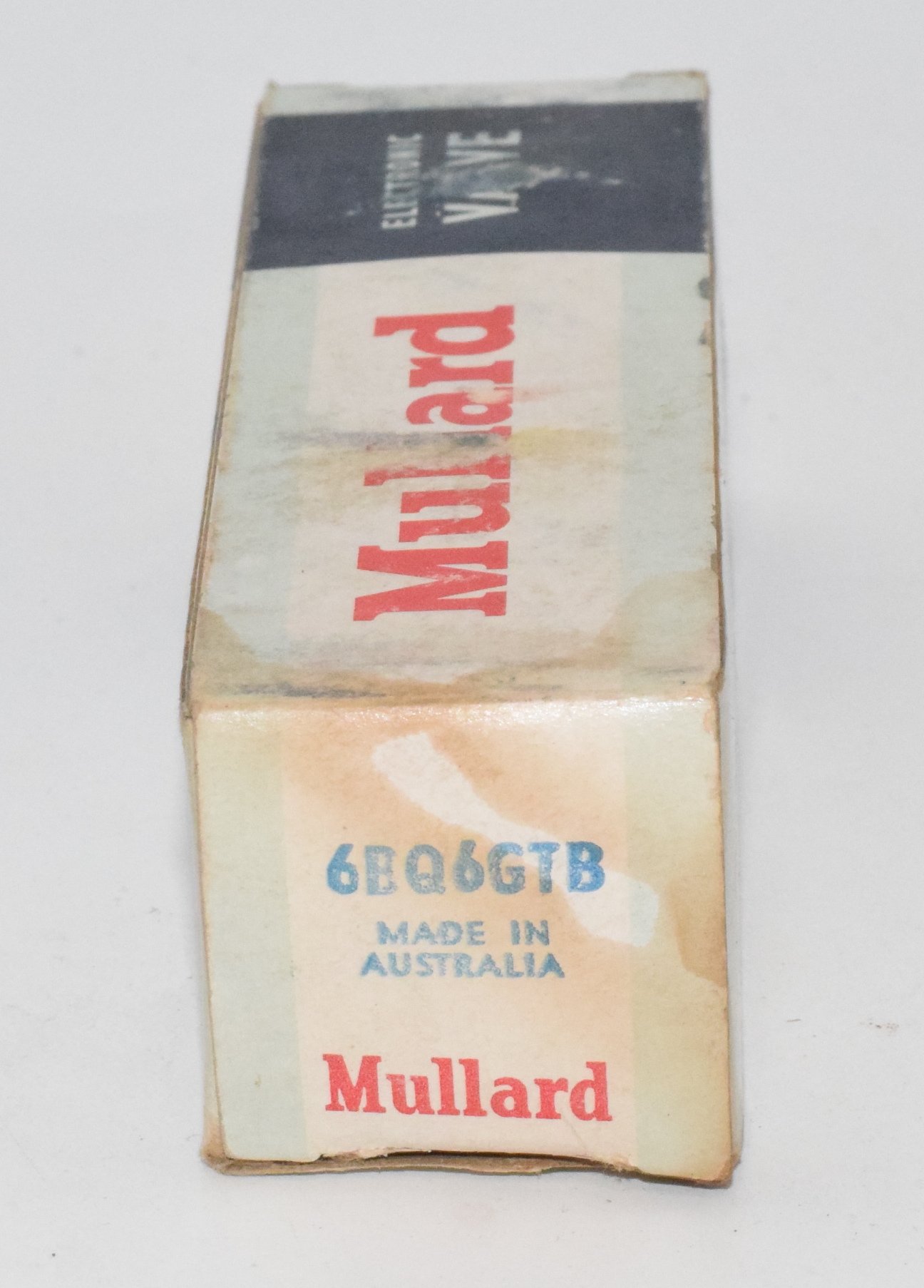 6BQ6GTB / 6CU6 Mullard NOS Valve / Tube