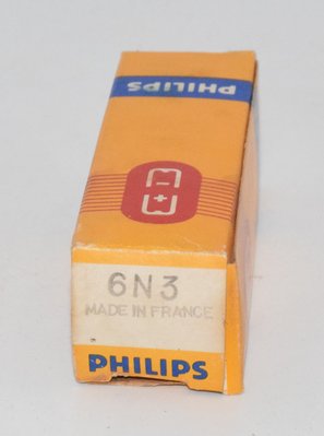 6N3 Rectifier Philips France NOS Valve / Tube