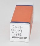 12AU7 Philips Holland 1954 Valve / Tube thumbnail 1