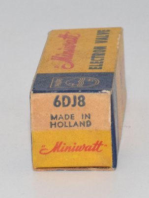 6DJ8 / ECC88 Philips Mininwatt Holland Heerlen 1962 NOS Valve / Tube