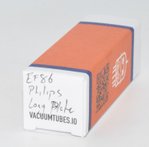 EF86 Philips Miniwatt UK Early Long Mesh Plates Valve / Tube thumbnail 3