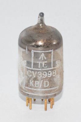 CV3998 / E180F Mullard Mitcham UK 1962 Gold Pins Valve / Tube