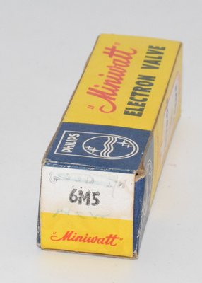 6M5 Philips Miniwatt Australia NOS Valve / Tube