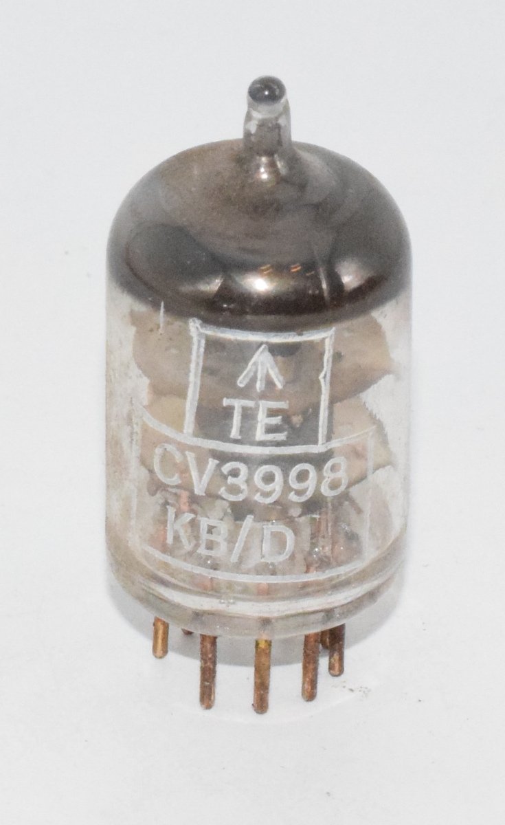 CV3998 / E180F Mullard Mitcham UK 1962 Gold Pins Valve / Tube