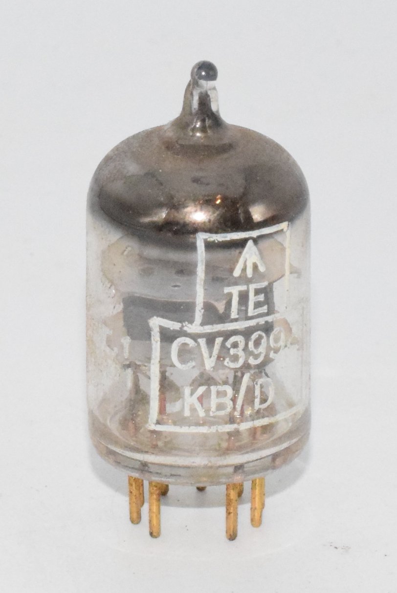 CV3998 / E180F Mullard Mitcham UK 1962 Gold Pins Valve / Tube