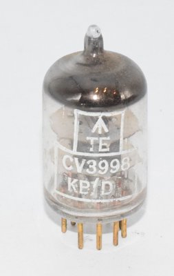 CV3998 / E180F Mullard Mitcham UK 1962 Gold Pins Valve / Tube