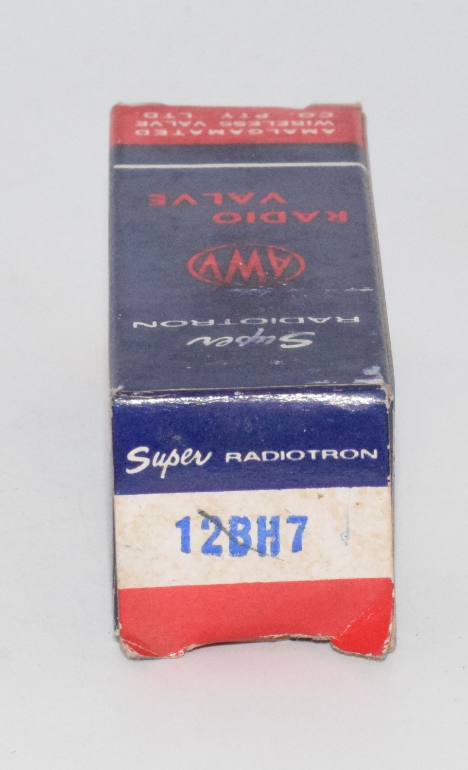 12BH7 Super Radiotron AWV Australia NOS
