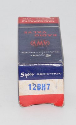 12BH7 Super Radiotron AWV Australia NOS