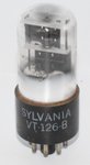 6X5GT / VT126B Sylvania USA Valve / Tube thumbnail 1