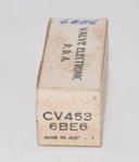 CCCV453 / 6BE6 Radiotron AWV Australia NOS Valve / Tube thumbnail 2
