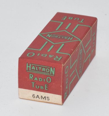 6AM5 Haltron England NOS Valve / Tube