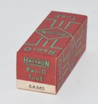 6AM5 Haltron England NOS Valve / Tube thumbnail 1