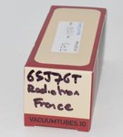 6SJ7GT Radiotron France Valve / Tube thumbnail 2