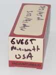 6V6GT Philips USA Valve / Tube thumbnail 2