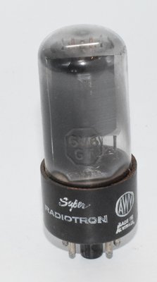 6V6GT Super Radiotron AWV Australia Valve / Tube