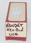 6SN7GT / VT-231 Ken-Rad USA Black Glass thumbnail 2