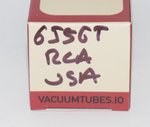 6J5GT RCA USA Metal Base Valve / Tube thumbnail 2