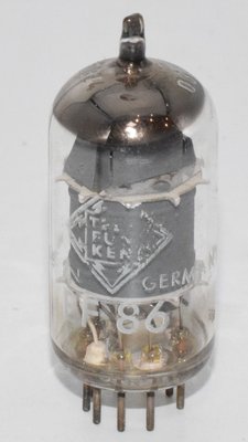 EF86 Telefunken Germany Valve / Tube